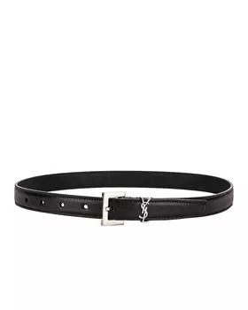 Ремень Saint Laurent Monogramme, нуар