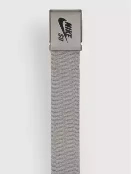 Ремень SB Solid Web Nike, серый