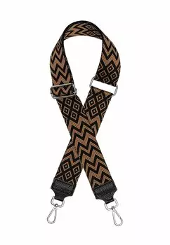 Ремень SHOULDER STRAP Caspar, цвет schwarz cognac