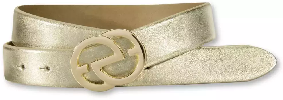 Ремень Silbergift, дизайнерская застежка золотого цвета, цвет Gold