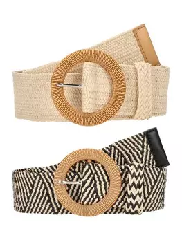 Ремень STUDIO SELECT, цвет Light beige/Black