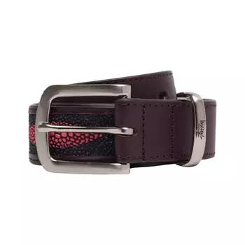 Ремень Stussy с принтом Manta Ray, цвет Сливовый