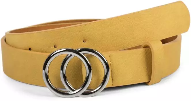 Ремень styleBREAKER, цвет Gelb Silber