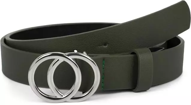 Ремень styleBREAKER, цвет Oliv Silber