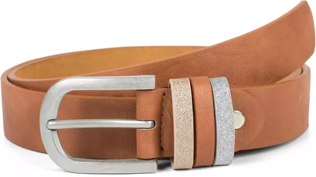 Ремень styleBREAKER, коньячный