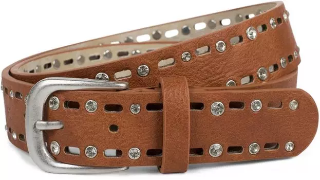 Ремень styleBREAKER, коньячный