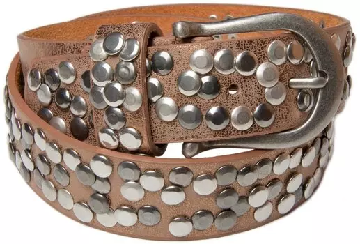 Ремень styleBREAKER Nieten, бронзовый