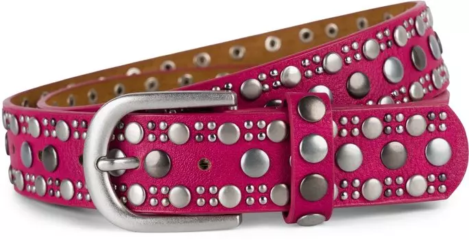 Ремень styleBREAKER Nieten, цвет Himbeere