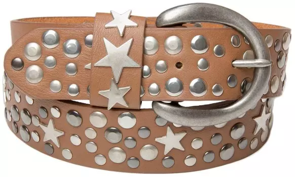 Ремень styleBREAKER Nieten, кэмел