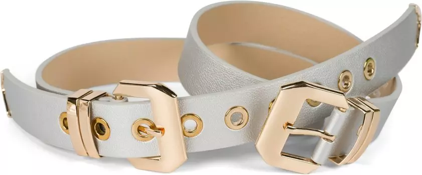 Ремень styleBREAKER, серебряный