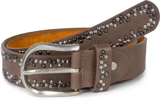 Ремень styleBREAKER, серо коричневый