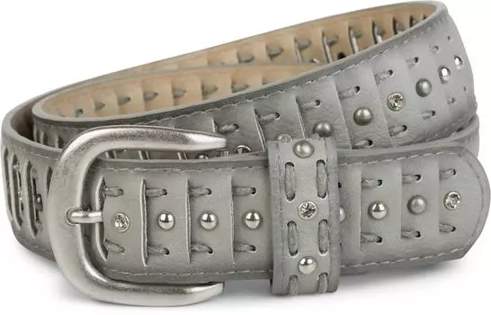 Ремень styleBREAKER, светло серый