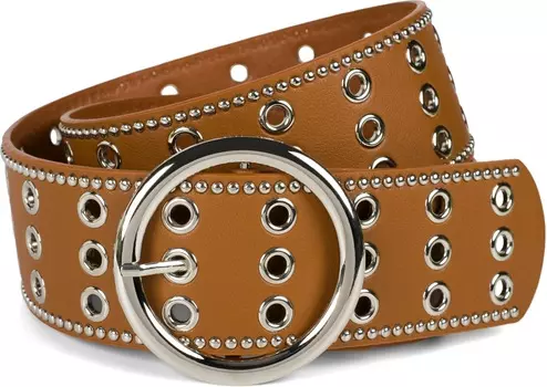 Ремень styleBREAKER Taillen, коньячный