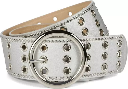 Ремень styleBREAKER Taillen, серебряный