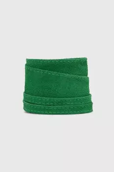 Ремень Suede Answear Lab, зеленый