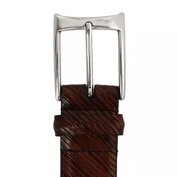 Ремень The City Boulevard из итальянской кожи теленка CrookhornDavis, цвет Cognac