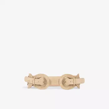 Ремень The Kooples замшевый, мультиколор