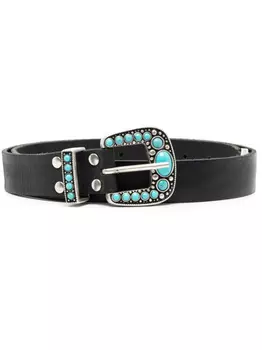 Ремень Thelma с гравировкой Fortela, черный