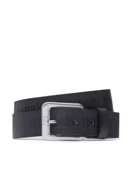 Ремень Tj Heritage Leather Adj 3.5 Tommy Jeans, черный