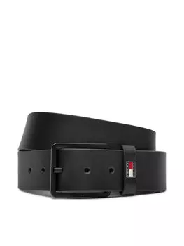 Ремень Tjm Flag Leather 4.0 Tommy Jeans, черный