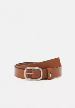 Ремень TJW OVAL 3.0 Tommy Jeans, коньячный