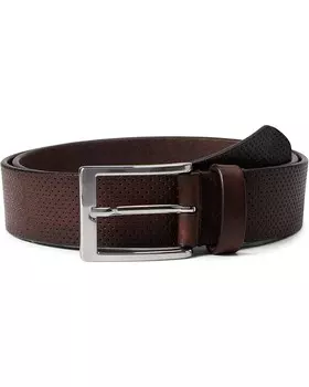 Ремень To Boot New York Perf Belt, темно-корчневый