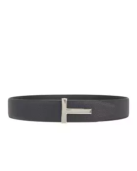 Ремень Tom Ford 40 MM Reversible, цвет Dark Navy & Black