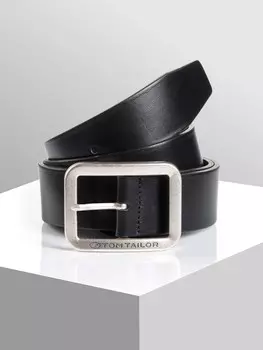 Ремень TOM TAILOR Belt All Styles, черный