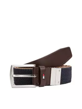 Ремень TOMMY HILFIGER, цвет Navy/Light brown
