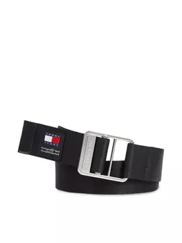 Ремень Tommy Jeans Tjm Webbing 3.5 AM0AM12341, черный