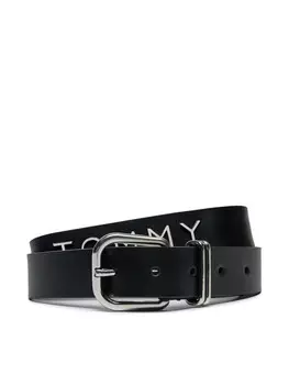Ремень Tommy Jeans Tjw Bold Leather 3.0 AW0AW16255, черный