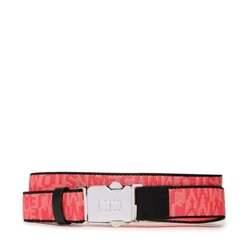 Ремень Tommy Jeans TjwFashion Webbing, розовый