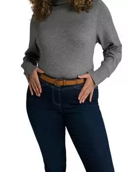 Ремень Ulla Popken, цвет marone