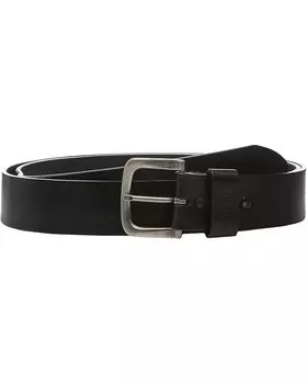 Ремень Unisex Carhartt Bridle Leather Classic Buckle Belt, цвет Black/Nickel Roller Finish