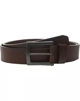 Ремень Unisex Carhartt Burnished Leather Box Buckle Belt, цвет Brown/Gunmetal Finish