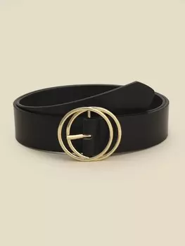 Ремень универсальный женский, черный