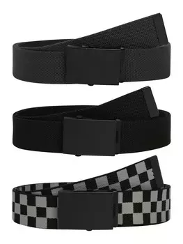 Ремень Urban Classics, антрацит/черный