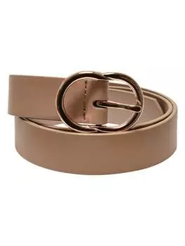 Ремень Urban Classics, цвет beige/gold