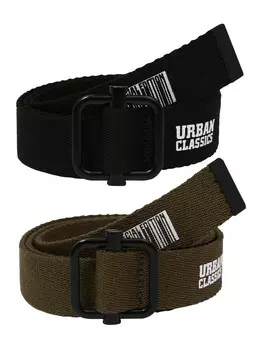 Ремень Urban Classics, цвет Olive/Black