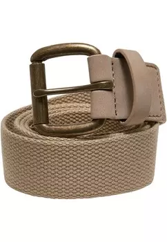 Ремень Urban Classics Eyelet, бежевый
