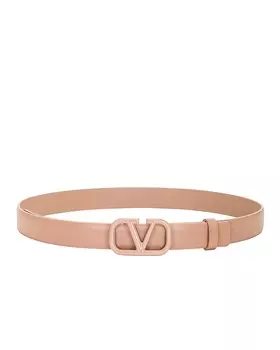 Ремень Valentino Garavani 20 V Logo Signature, цвет Rose Cannelle
