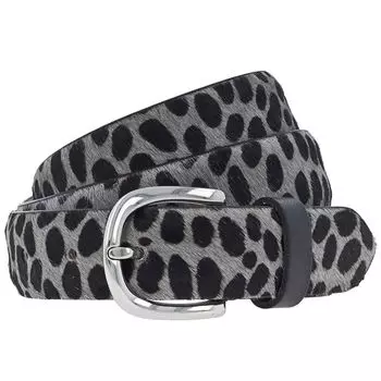 Ремень Vanzetti Leder, серо черный