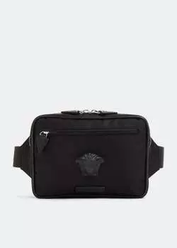 Ремень VERSACE La Medusa nylon belt bag, черный