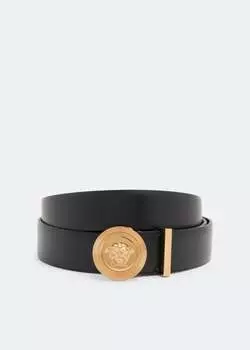 Ремень VERSACE Medusa Biggie belt , черный