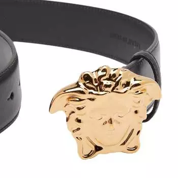 Ремень Versace Medusa Buckle Leather Belt