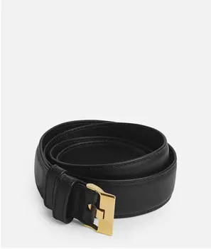 Ремень женский Bottega Veneta, черный