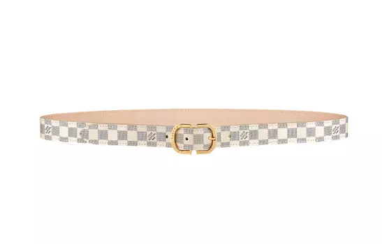 Ремень женский Louis Vuitton кожаный,