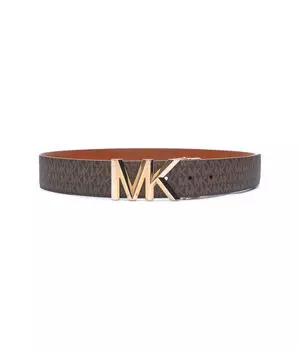 Ремень женский Michael Kors двусторонний кожаный, коричневый