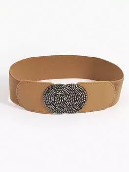 Ремень женский широкий, хаки