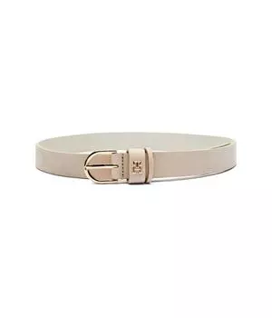 Ремень женский Tommy Hilfiger кожаный, бежевый